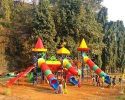 There are also playgrounds for kids which help the kids to grow and be close to the nature rather than spending time in video games or mobile.